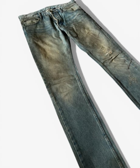 GALAARBEND MUD-WASHED SKINNY DENIM