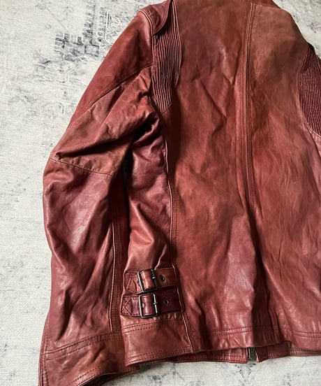 Early2000s KATHARINE HAMNETT LONDON leather jacket