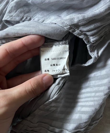 S/S 2005 Dior HOMME “BECK” Sheer Stripe Dress Shirt