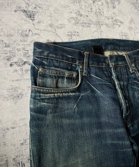 A/W 2006-2007 Dior HOMME by Hedi Slimane Spiky Wash Denim