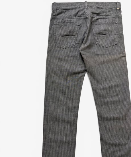 S/S 2014 DIOR HOMME HERRINGBONE GRAY DENIM［29］