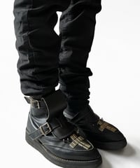 1986s BOY LONDON Metal Cross Creeper Boots