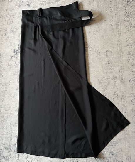 S/S 2007 Dior HOMME "WE LOOK GOOD TOGETHER" Silk Wrap Skirt