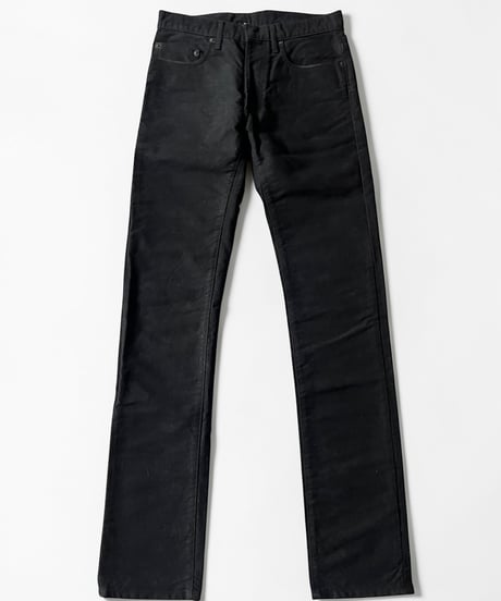 A/W 2003 DIOR HOMME “LUSTER” WAXED MOLESKIN PANTS
