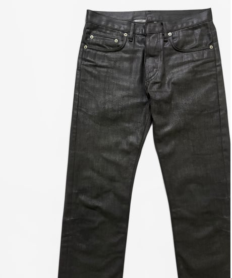 A/W 2007 DIOR HOMME “NAVIGATE” SHARP NOTATION WAXED BLACK［28］