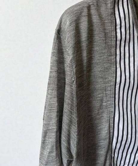 A/W 2006 DIOR HOMME “THESE GRAY DAYS” DOCKING SHIRT