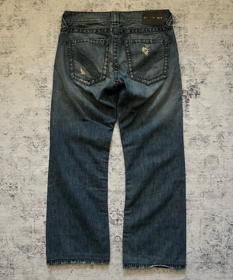 S/S 2002年製 EMPORIO ARMANI damaged denim