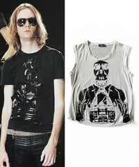 S/S 2004 DIOR HOMME “STRIP” CYBORG TANK TOP