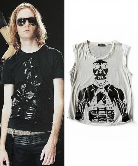 S/S 2004 DIOR HOMME “STRIP” CYBORG TANK TOP