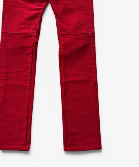 A/W 2012 BALMAIN HOMME 6-ZIP MOLESKIN 3D PANTS［29］