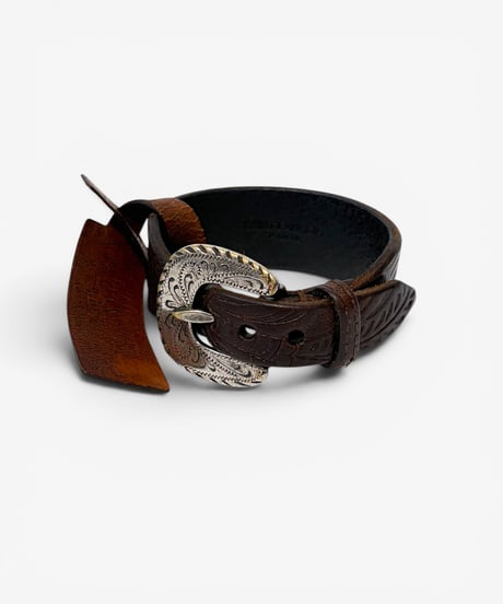 S/S 2015 SAINT LAURENT PARIS WESTERN BUCKLE LEATHER CUFF