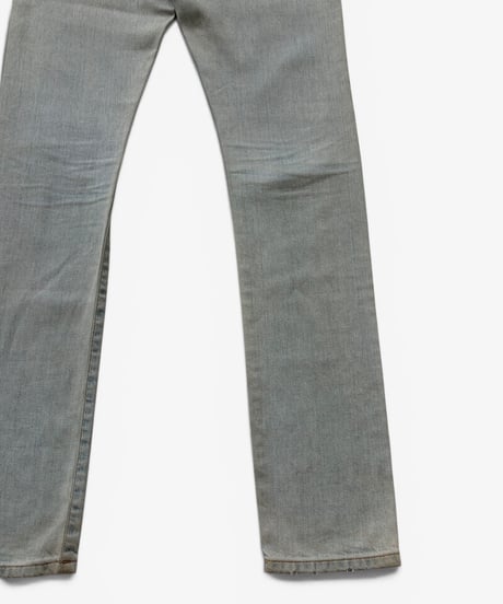A/W 2013 SAINT LAURENT PARIS D02 DIRTY BLUE CLEAR DENIM［27］