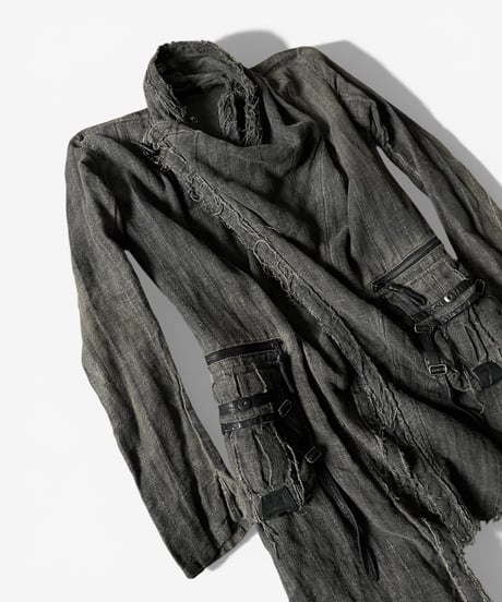 KMRII SKALL CHARM HEMP MODS COAT