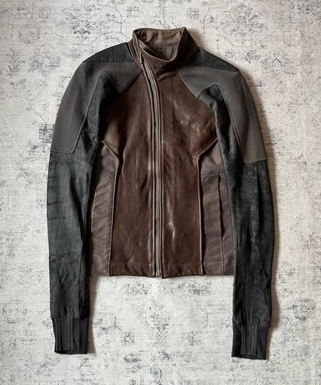S/S 2011 Rick Owens “Anthem” Switchable Leather Jacket