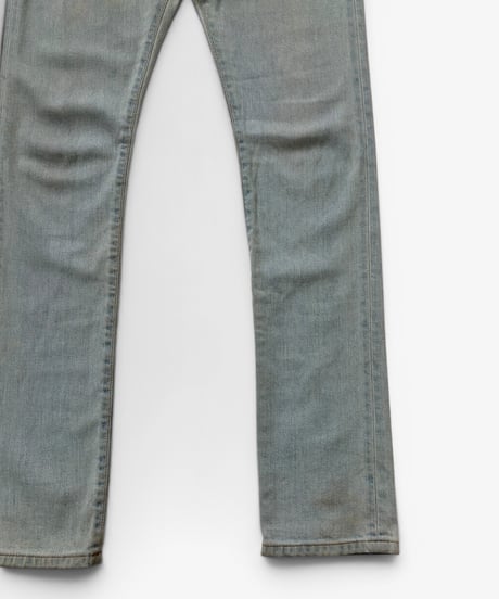 A/W 2013 SAINT LAURENT PARIS D02 DIRTY BLUE CLEAR DENIM［27］