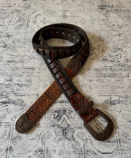 2000s Italy metal chain belt