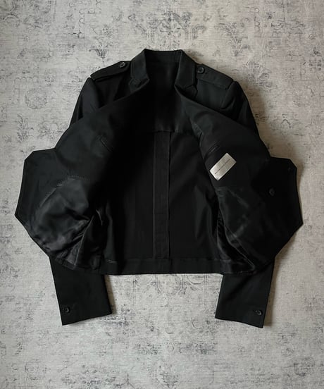 2008 Balenciaga by Nicolas Ghesquière Military Tailored Jacket