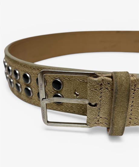 A/W 2004 DIOR HOMME “VOTC” STUDDED SINGLE PIN BELT