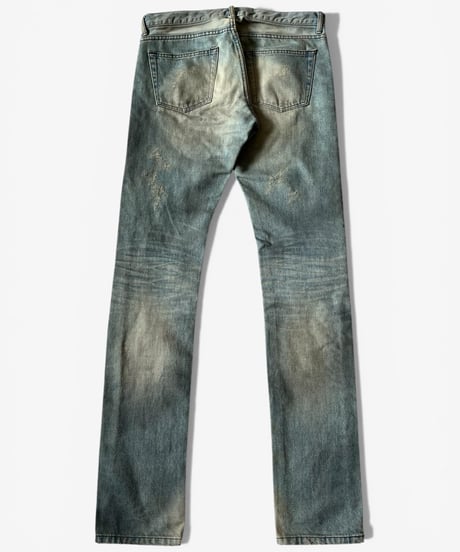 GALAARBEND MUD-WASHED SKINNY DENIM