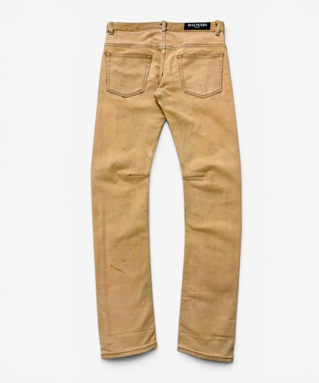 S/S 2012 BALMAIN HOMME BLEACH WASHED DENIM［29］