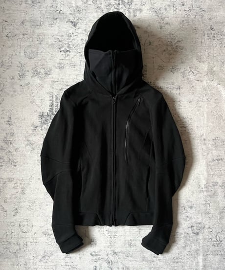 Early 2000s Civirized Gasmask Zip Hoodie