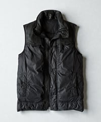 A/W 2005 DIOR HOMME “GRAM ROCK” LEATHER-TRIMMED VEST