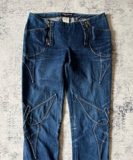 S/S 2002 DOLCE&GABBANA butterfly denim