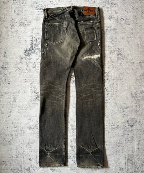 S/S 2004 Hysteric Glamour “Scab“ Studs Denim Pants
