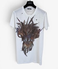 A/W 2011 BALMAIN HOMME BY CHRISTOPHE DECARNIN WOLF T-SHIRT［M］