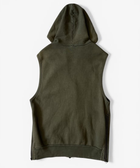 A/W 2010 BALMAIN BY CHRISTOPHE DECARNIN WIRE ZIP HOODIE VEST［M］