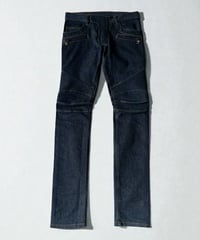 BALMAIN HOMME BIKER RAW DENIM
