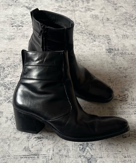 A/W 2007 Dior HOMME “Navigate” Side-Zip Heel Boots