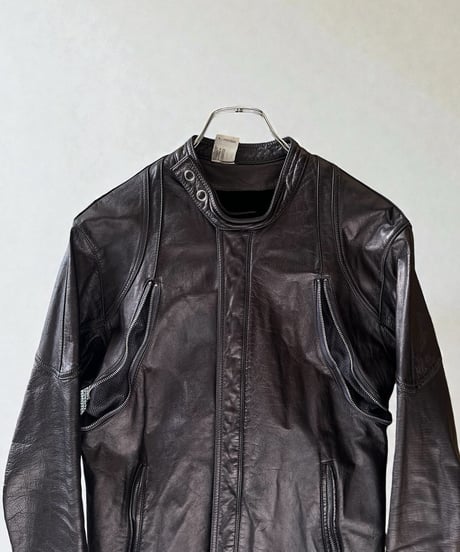 S/S 2004 N.HOLLYWOOD “ACTIVIST” LEATHER JACKET
