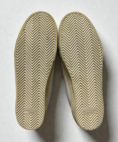 2017 Saint Laurent Paris Diamond Sneakers
