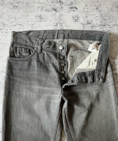S/S 2001-2002 HELMUT LANG gray denim