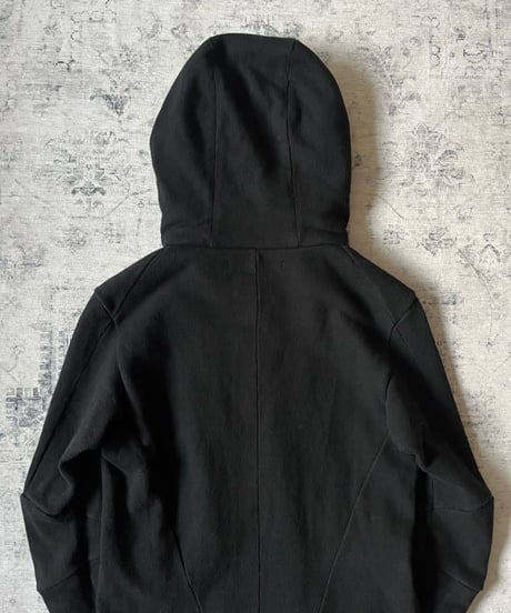 Early 2000s Civirized Gasmask Zip Hoodie