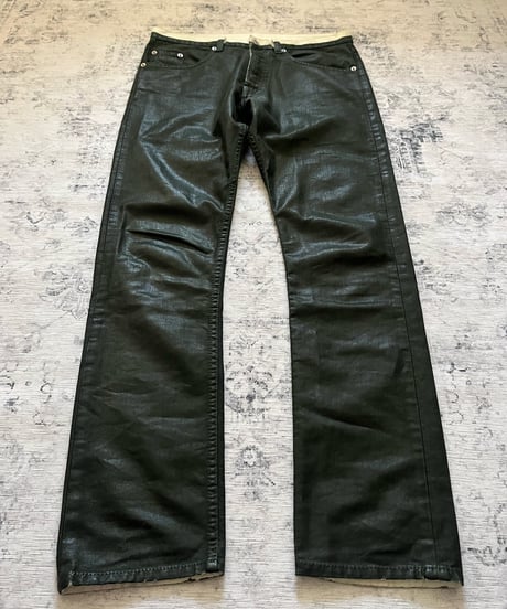 A/W 2013 Dries Van Notten Waxed denim