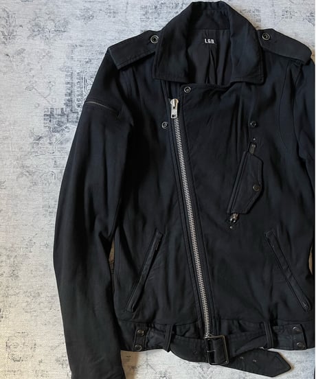 Early 2000s L.G.B. Coated Rider Jacket