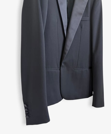 A/W 2006 DIOR HOMME “THESE GREY DAYS” SATIN SMOKING BLAZER［44］