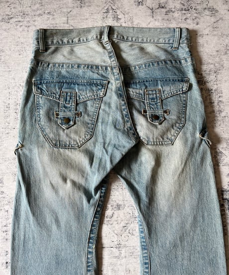 2000s RATTLE TRAP Metal parts denim