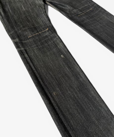 S/S 2008 NUMBER (N)INE “BIRDS” GREY DENIM