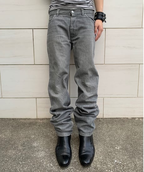 S/S 2001-2002 HELMUT LANG gray denim