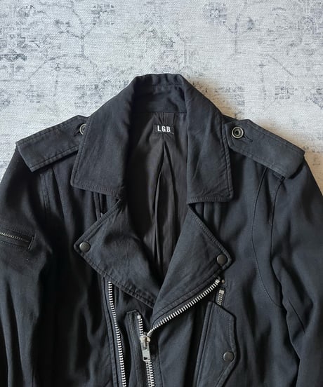 Early 2000s L.G.B. Coated Rider Jacket