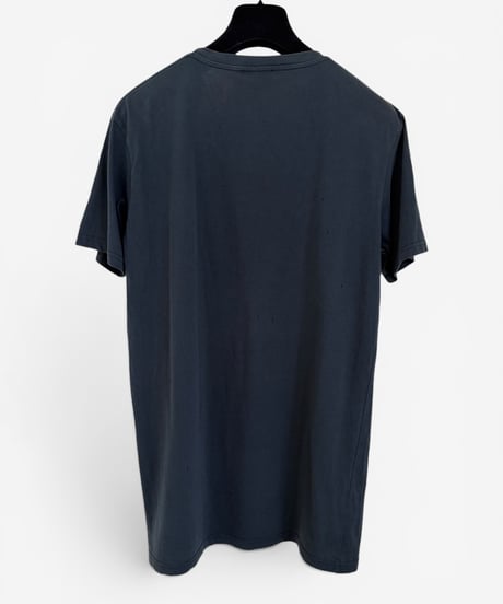 S/S 2011 BALMAIN HOMME BY CHRISTOPHE DECARNIN DISTRESSED B TIGER T-SHIRT［L］
