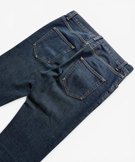 S/S SAINT LAURENT PARIS “SURF SOUND” D02 MUD WASH DENIM［27］