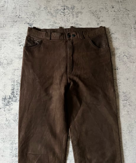1990s Europe Goat skin pants