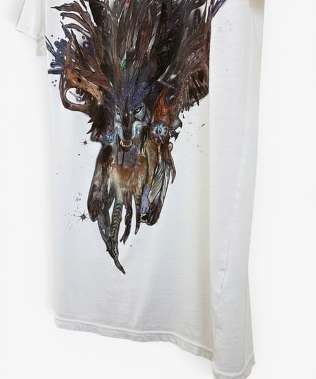 A/W 2011 BALMAIN HOMME BY CHRISTOPHE DECARNIN WOLF T-SHIRT［M］