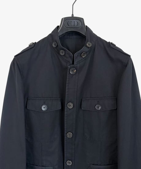S/S 2010 GUCCI BY ALESSANDRO MICHELE BLACK SAFARI JACKET［44］