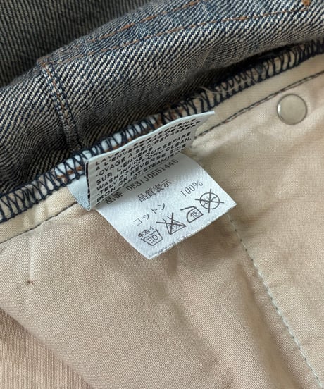 S/S 2010 DIOR HOMME “FUEL TO FIRE” DIRTY WASH DENIM［29］