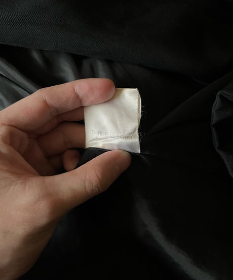 Early 2000s THREE as FOUR Metal Hook Coat